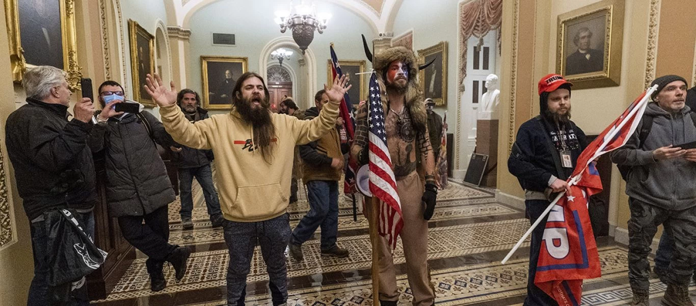 Αποδέχθηκε την ενοχή του ένας εκ των διαδηλωτών στο Καπιτώλιο